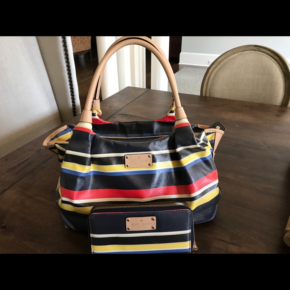Kate Spade Westchester handbag and matching wallet